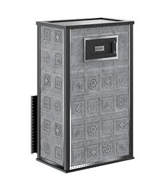 Klover Газовая печь KLOVER RT 100–RV 310S Талькомагнезит серия DESIGN 10