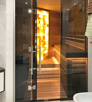 Сауна в ванной комнате