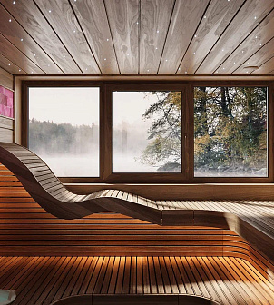 Сауна в загородном доме