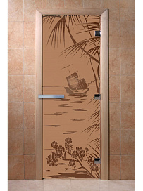 DoorWood Дверь "Голубая лагуна бронза матовая"