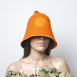 Колпак банный Завидово Фетр "Солнышко"