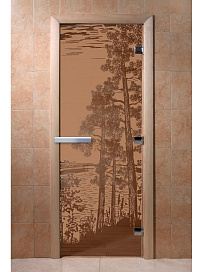 DoorWood Дверь "Рассвет бронза матовая"