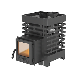 Везувий Aston (стеклянная дверка)