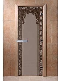 DoorWood Дверь "Восточная арка графит матовый"