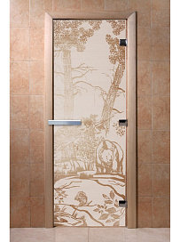 DoorWood Дверь "Мишки сатин"