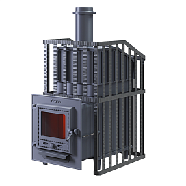 Дровяная печь Гефест Гроза МС Ураган