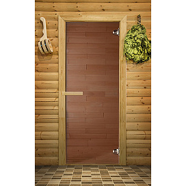 Дверь для сауны Just a Door Бронза