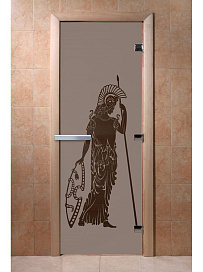 DoorWood Дверь "Рим графит матовый"