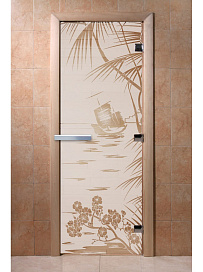 DoorWood Дверь "Голубая лагуна сатин"