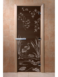 DoorWood Дверь "Камышовый рай графит"