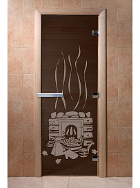 DoorWood Дверь "Банька графит"