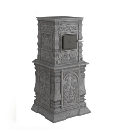 Klover Газовая печь для бани KLV RT 35-RV Истеблишмент с прямым углом