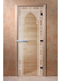 DoorWood Дверь "Восточная арка прозрачная"