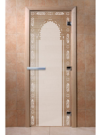 DoorWood Дверь "Восточная арка сатин"