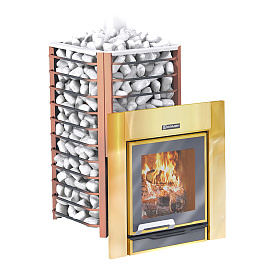 Дровяная печь Ермак Сетка-люкс Gold