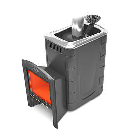 Дровяная печь ТМФ Гейзер Супер Inox