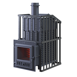 Дровяная печь Гефест Ураган ЗК М