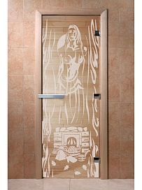 DoorWood Дверь "Горячий пар прозрачная"