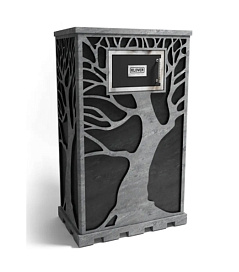 Klover Газовая печь для бани Дерево Klover RT 100-RV с Прямыми углами