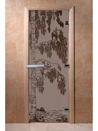 DoorWood Дверь "Береза графит матовый"