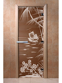 DoorWood Дверь "Голубая лагуна бронза"