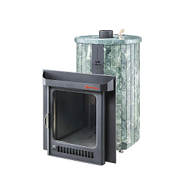 Дровяная печь Ферингер Оптима в ламелях