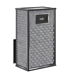 Klover Газовая печь KLOVER RT 100–RV 310S Талькомагнезит серия DESIGN 09