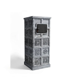 Klover Газовая печь для бани Изразцы Klover RT 20-RV с Прямыми углами