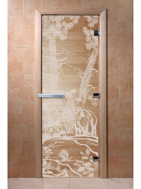 DoorWood Дверь "Мишки прозрачная"