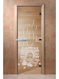 DoorWood Дверь "Банька прозрачная"