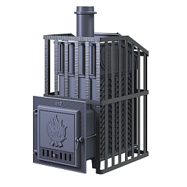 Дровяная печь Гефест Ураган ЗК