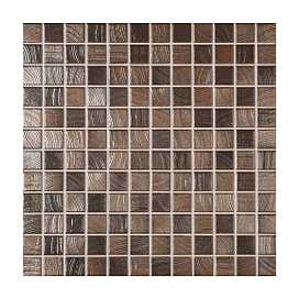 Мозаика Jasba 3227H Senja 2,4x2,4 wenge-metallic (10шт-1м²)
