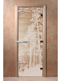 DoorWood Дверь "Рассвет прозрачная"