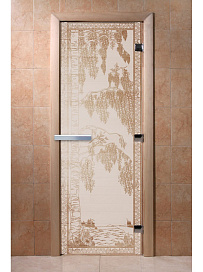 DoorWood Дверь "Березка сатин"