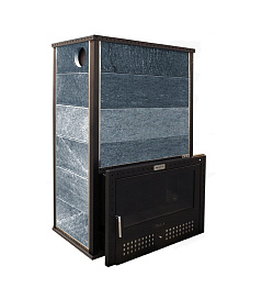 Klover Печь для бани KLOVER RT-100 RV 310S Серпентинит Газовая горелка RT 100 Milafire KL5