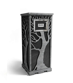 Klover Газовая печь для бани Дерево Klover RT 35-RV с Прямыми углами