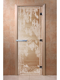 DoorWood Дверь "Березка прозрачная"