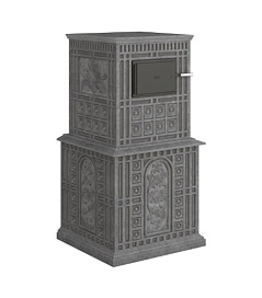 Klover Газовая печь для бани KLV RT 50-RV Истеблишмент с прямым углом