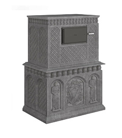 Klover Газовая печь для бани KLV RT 100-RV Истеблишмент с прямым углом