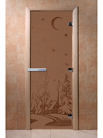 DoorWood Дверь "Зима бронза матовая"