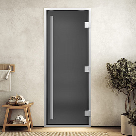 DoorWood Дверь "Хамам престиж графит матовая"
