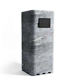 Klover Газовая печь для бани Klover RT 50-RV Талькомагнезит Стандарт в полной облицовке Радиусные углы